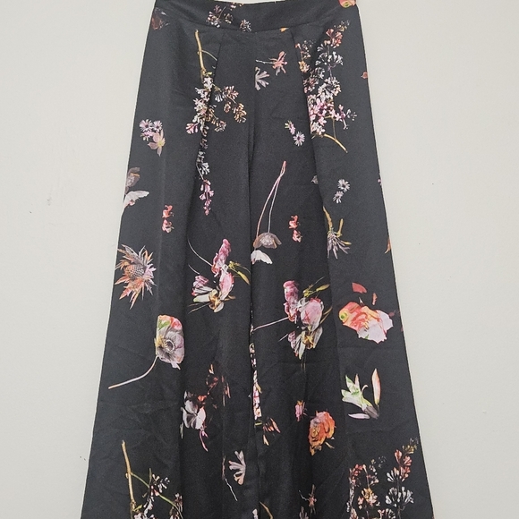 VICTORIA SECRET FLORAL WIDE LEG PANTS WOMEN'S SIZE XS - Picture 3 of 10